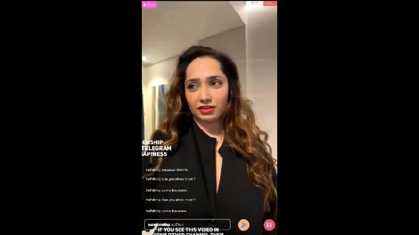 Aditi Mistry Showing Deep Cleavage, Sexy Thighs & Big Ass on App Live ~ 1 hr 10 min