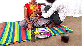 Devar ne bhabhi ko Holi me rang laga kar chod Diya hot Desi Indian devar bhabhi sex por video Indian housewife with devar bhabhi