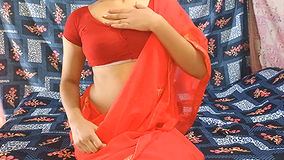 Red sari wali bhabhi P 1