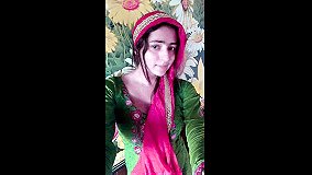 Must Watch Paki Cute Pathan Girl Uncle Sucking her big Boobs  