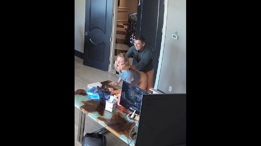 Rich Guy Fucking His Step Daughter Caught on Hidden Camera